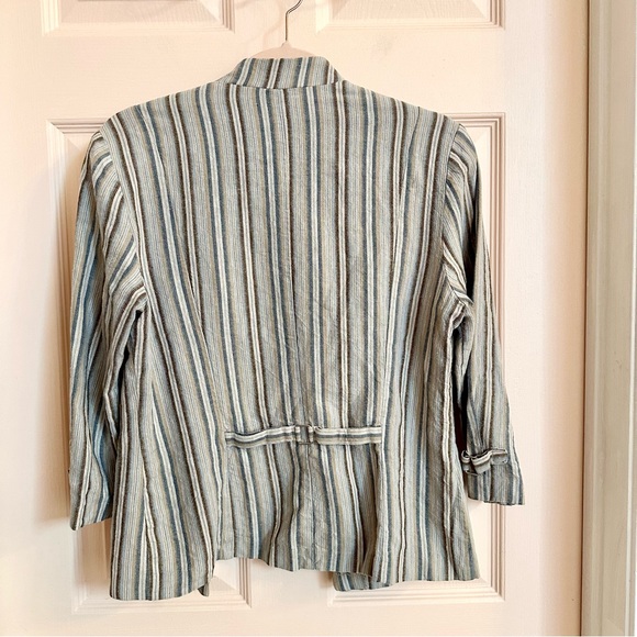 Perceptions striped blazer jacket - Picture 4 of 4